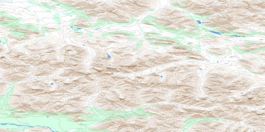 No Title Topo Map 116A16 at 1:50,000 scale - National Topographic System of Canada (NTS) - Toporama map