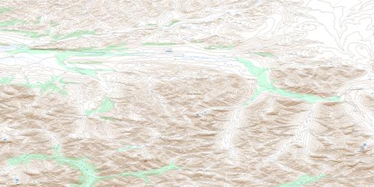No Title Topo Map 116B13 at 1:50,000 scale - National Topographic System of Canada (NTS) - Toporama map
