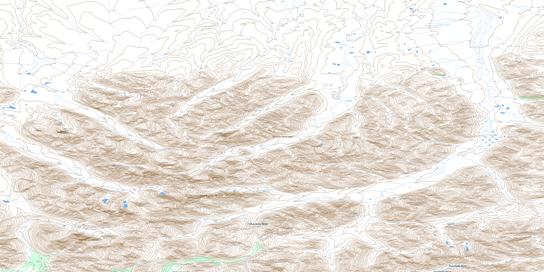 No Title Topo Map 116B14 at 1:50,000 scale - National Topographic System of Canada (NTS) - Toporama map