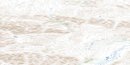 Kit Lake Topo Map 116B15 at 1:50,000 scale - National Topographic System of Canada (NTS) - Toporama map