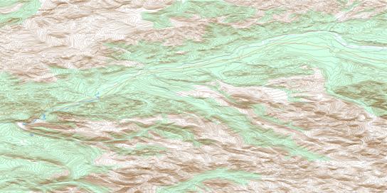 No Title Topo Map 116C16 at 1:50,000 scale - National Topographic System of Canada (NTS) - Toporama map