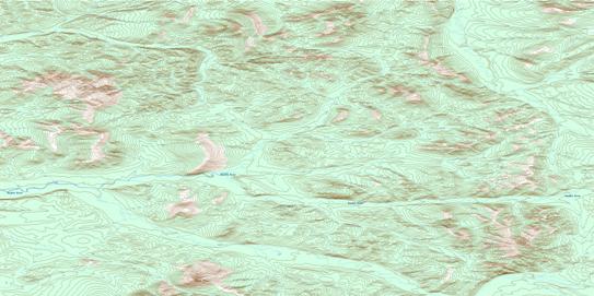 Mount Osborn Topographic map 116F15 at 1:50,000 Scale