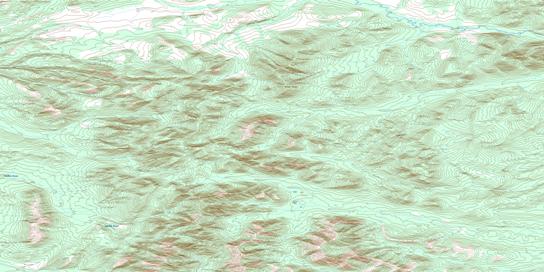 Mount Wann Topographic map 116F16 at 1:50,000 Scale