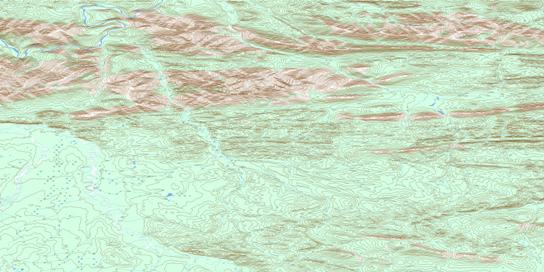 Mount Chambers Topo Map 116G02 at 1:50,000 scale - National Topographic System of Canada (NTS) - Toporama map