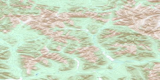 Mount Dempster Topo Map 116H01 at 1:50,000 scale - National Topographic System of Canada (NTS) - Toporama map