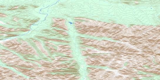 Blackstone Lake Topographic map 116H04 at 1:50,000 Scale