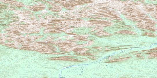 Mount Mccullum Topographic map 116H05 at 1:50,000 Scale