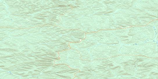 Aitch Hill Topo Map 116I03 at 1:50,000 scale - National Topographic System of Canada (NTS) - Toporama map