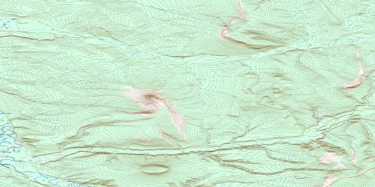 Mount Joyal Topo Map 116I10 at 1:50,000 scale - National Topographic System of Canada (NTS) - Toporama map