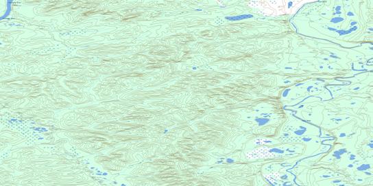 Aquila Creek Topographic map 116I14 at 1:50,000 Scale