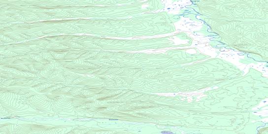 No Title Topographic map 116J01 at 1:50,000 Scale