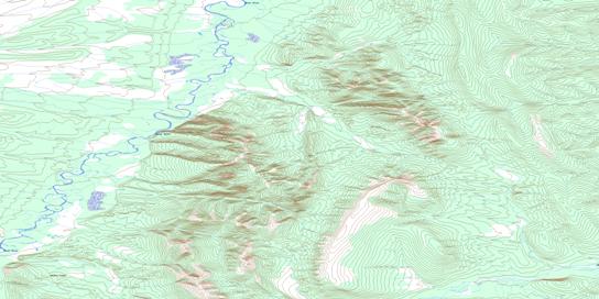Cathedral Rocks Topo Map 116J02 at 1:50,000 scale - National Topographic System of Canada (NTS) - Toporama map
