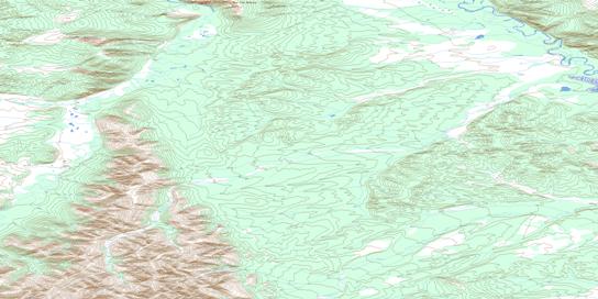 No Title Topo Map 116J06 at 1:50,000 scale - National Topographic System of Canada (NTS) - Toporama map