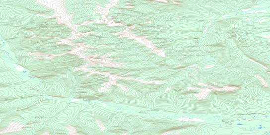Cody Hill Topographic map 116J10 at 1:50,000 Scale