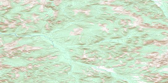 No Title Topographic map 116K02 at 1:50,000 Scale