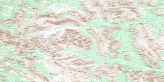 No Title Topographic map 116K08 at 1:50,000 Scale