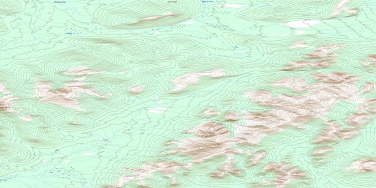 No Title Topographic map 116K16 at 1:50,000 Scale