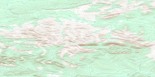 Veeshridlah Mountain Topo Map 116O03 at 1:50,000 scale - National Topographic System of Canada (NTS) - Toporama map