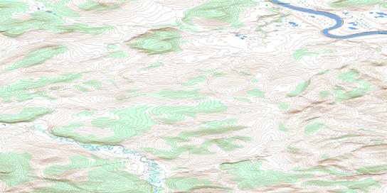Cranberry Hill Topographic map 116O08 at 1:50,000 Scale