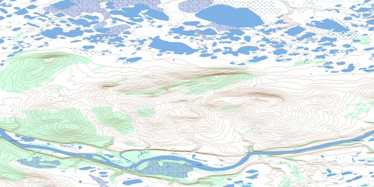 Nothla Hill Topographic map 116O11 at 1:50,000 Scale