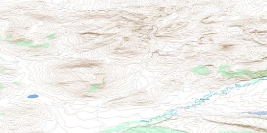 Driftwood Hill Topo Map 116O16 at 1:50,000 scale - National Topographic System of Canada (NTS) - Toporama map