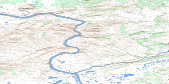 Mason Hill Topo Map 116P05 at 1:50,000 scale - National Topographic System of Canada (NTS) - Toporama map