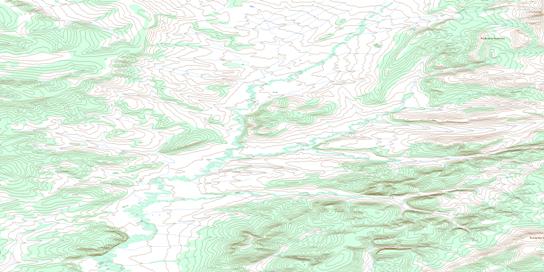 Berry Creek Topo Map 116P12 at 1:50,000 scale - National Topographic System of Canada (NTS) - Toporama map
