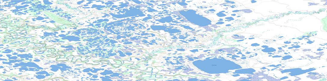 Pattullo Lake Topo Map 117A04 at 1:50,000 scale - National Topographic System of Canada (NTS) - Toporama map