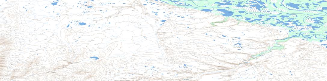 Mount Davies Gilbert Topographic map 117A09 at 1:50,000 Scale
