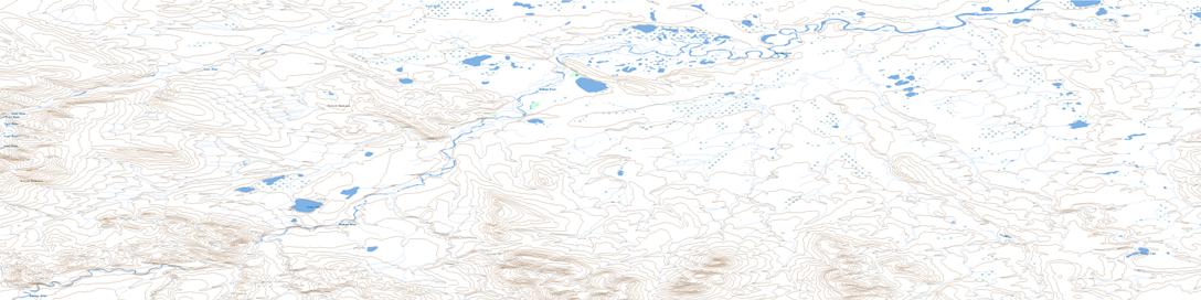 Babbage River Topo Map 117A14 at 1:50,000 scale - National Topographic System of Canada (NTS) - Toporama map