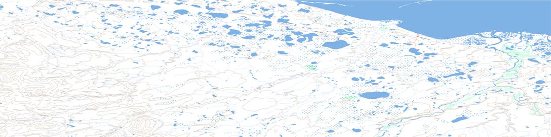 Running River Topo Map 117A15 at 1:50,000 scale - National Topographic System of Canada (NTS) - Toporama map