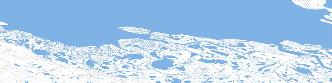 Tent Island Topographic map 117A16 at 1:50,000 Scale