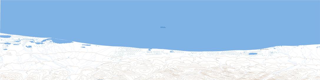 Clarence Lagoon Topo Map 117C09 at 1:50,000 scale - National Topographic System of Canada (NTS) - Toporama map