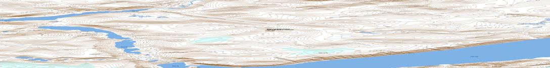 Simmons Ice Cap Topographic map 120C06 at 1:50,000 Scale