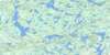 012K09 Lac Wabouchagamou Topo Map Thumbnail