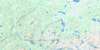 012P14 Lac Senac Topo Map Thumbnail