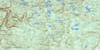 021M16 Lac Au Plongeon Topo Map Thumbnail