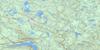 022F06 Lac Le Barbier Topo Map Thumbnail