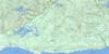 022I05 Lac Matamec Topo Map Thumbnail