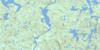 022J12 Lac Bouffard Topo Map Thumbnail