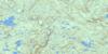 022J15 Lac Dollard Topo Map Thumbnail