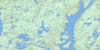 022K02 Lac Gaillard Topo Map Thumbnail