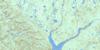 022M08 Lac A La Croix Topo Map Thumbnail