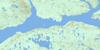 022N10 Lac Du Chaunoy Topo Map Thumbnail