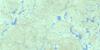 022P09 Lac Bellanca Topo Map Thumbnail