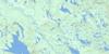 022P11 Lac Fournier Topo Map Thumbnail