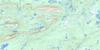 023D08 Lac Pariseau Topo Map Thumbnail