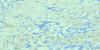 023M12 Lac Gancleau Topo Map Thumbnail