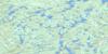 031E10 Tom Thomson Lake Topo Map Thumbnail