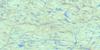 031I14 Lac Eveline Topo Map Thumbnail